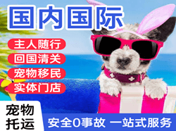 南昌昌北机场邮寄国际宠物托运 【国